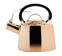 Old Dutch DuraCopper Io Tea Kettle, Qt, 18-8 Steel, Titanium, 1.7 quart/1.6 L