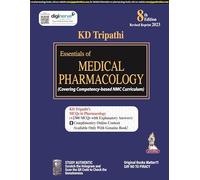 (OLD EDITION) Essentials of Medical Pharmacology (covering Competency-Based Nmc Curriculum)