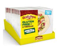 Old El Paso Gluten Free Tortilla Wraps 216g(Pack of 12)