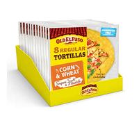 Old El Paso Regular Super Soft Corn & Wheat Tortillas 335 g (Pack of 12)
