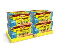 Old El Paso Stand 'N' Stuff Extra Mild Super Tasty Soft Taco Kit 329g (Pack of 4)