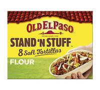 Old El Paso Stand 'N' Stuff Soft Flour Tortillas 193g (Pack of 4)