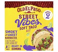 Old El Paso Street Vibes Smoky & Sweet Barbacoa Soft Taco Kit 255g