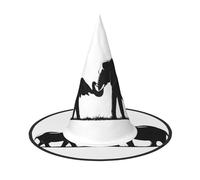 Old Elephant And Young Elephant Halloween Witcher Hat, Halloween Witcher Party Costume Accessories