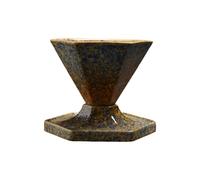 Old Encouraged Hexagonal Coffee Cup with Aesthetic Earthenware Building Exemplary for Hot Beverages Puddings and Contemporary Deck Multiple Use Ceramic Glass