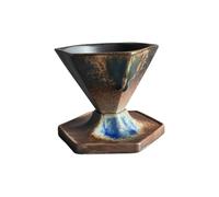 Old Encouraged Hexagonal Coffee Cup with Aesthetic Earthenware Building Exemplary for Hot Beverages Puddings and Contemporary Deck Multiple Use Ceramic Glass