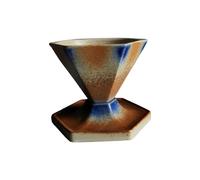 Old Encouraged Hexagonal Coffee Cup with Aesthetic Earthenware Building Exemplary for Hot Beverages Puddings and Contemporary Deck Multiple Use Ceramic Glass