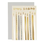 Old English Co. Birthday Candles Card - A6 | Perfect for Friends or Family Members | Happy & Funny Adult Occasion Cards | Suitable for Men & Women | Blank Inside & Envelope Included