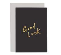 Old English Co. Good Luck Card | Motivational Wishes for Exam, A-Level, GCSE, Graduation, Results Day, University, New Job, Gap Year, Travelling Going to Uni Card for Men & Women | Blank with Envelope