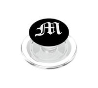 Old English Letter M PopSockets PopGrip for MagSafe