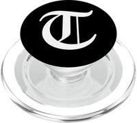 Old English Letter T PopSockets PopGrip for MagSafe