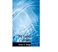 Old English Libraries