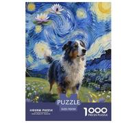 Old English Sheepdog 1000 Piece Jigsaw Puzzles for Adults Challenging Games Cute Pet Home Decors Creativity & Gift Giving 70x50cm/1000pcs