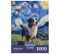 Old English Sheepdog 1000 Piece Paper Jigsaw Puzzles What Happens Next Educational Games for Adults And Kids 38x26cm/1000pcs