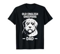 Old English Sheepdog Dad Funny Old English Sheepdog T-Shirt