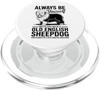 Old English Sheepdog Funny Old English Sheepdog PopSockets PopGrip for MagSafe