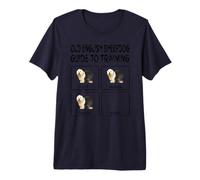 Old English Sheepdog Guide to Training Dog Obedience Premium T-Shirt