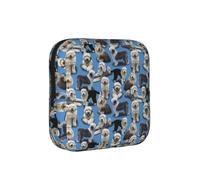 Old English Sheepdog, Sanitary Pad Storage Bag, Pad Holder Bag with Zipper, Change Purse