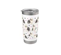 Old English Sheepdogs Pattern Stainless Steel Insulated Tumbler