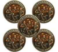 Old F*ckers Club - Lifetime Member Coin,(5PCS)