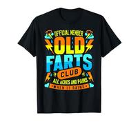 Old Farts Club Shirt Funny All Aches and Pains Humor T-Shirt
