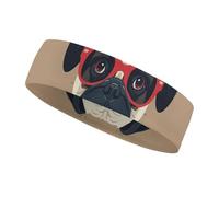 Old Fashionable Khabby Dog Headbands for Women & Men Sports Headband, Fits All Head Sizes, Ultra Absorbent & Non-Slip Sweatband for Running, Yoga, Gym
