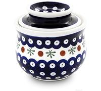 Old Fashioned Bunzlauer Butter Dish in Decor 41 - KEEP Butter without Cooling