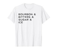 Old Fashioned Ingredient List for Bourbon Cocktail Drinkers T-Shirt