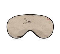 Old Fashioned Mail Sleeping Mask, Light Blocking Eye Mask, Comfortable and Soft, Eye Cover with Elastic Band, Suitable for Men and Women, Suitable for Travel/Sleeping