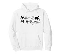 Old Fashioned On Purpose, Homeschool Mom Simple Living Pullover Hoodie