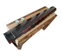 Old Fir Guqin Luoxia Style Beginner's Handmade Lacquer Guqin With A Full Set Of Accessories Beginner guqin(Cinnabar)