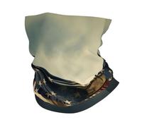 Old Flag Print Headband Neck Gaiter Head Wrap Headwear