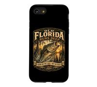 Old Florida Runs Deep Largemouth Bass Fishing Lake Case for iPhone SE (2020) / 7/8