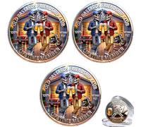 Old Friends Forever Club Coin, Old Bastards Friendship Club (3PCS)
