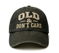 Old Fuckers Club Vintage Baseball Cap, Adjustable Distressed Washed Cotton Hat Embroidered 100% Bitter Lifetime Member Funny Casual Retro Hat Gift for Men (B)
