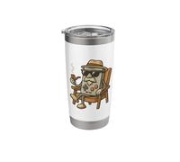 Old Gamer Retro 80s 90s Funny Video Game Controller Stainless Steel Insulated Tumbler