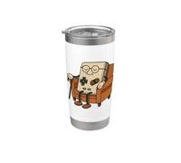 Old Gamer Retro 80s 90s Funny Video Game Controller Stainless Steel Insulated Tumbler