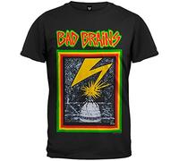 Old Glory Bad Brains - Mens Capitol T-Shirt X-Large Black