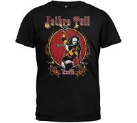 Old Glory - Jethro Tull - Mens Tour 75 Soft T-Shirt 2X-Large Black