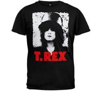 Old Glory T. Rex (Tyrannosaurus Rex) - Mens Pixellated T-Shirt Small Black