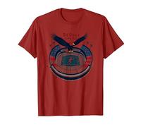 Old Glorys Game Day T-Shirt, Men, Cranberry Red, XX-Large