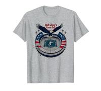 Old Glorys Game Day T-Shirt, Men, Heather Grey, XX-Large