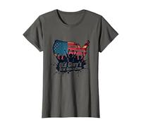 Old Glory's New Generation T-Shirt, Women, Asphalt, S