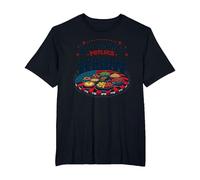 Old Glory's Potluck T-Shirt, Men's Big and Tall, Black, 3X Tall