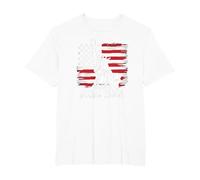 Old Glory's Social Media T-Shirt, Men's Big and Tall, White, 5X Tall