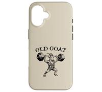 Old Goat Fun Bodybuilding Vintage Style Design Case for iPhone 16