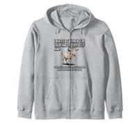 Old Goat I Hate IT When I’M Talking to Myself Sarcastic Zip Hoodie