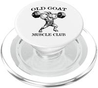 Old Goat Muscle Club Bodybuilding Vintage Style Design PopSockets PopGrip for MagSafe