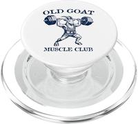 Old Goat Muscle Club Bodybuilding Vintage Style Design PopSockets PopGrip for MagSafe
