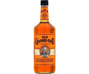 Old Grand-Dad - 80 Proof Kentucky Straight Bourbon Whiskey 100cl 40% ABV